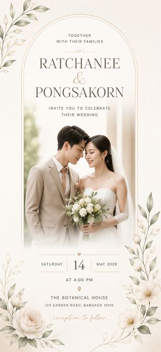 5 ไอเดียการ์ดแต่งงานเทรนด์ใหม่ล่าสุด ที่จะทำให้งานแต่งของคุณโดดเด่น